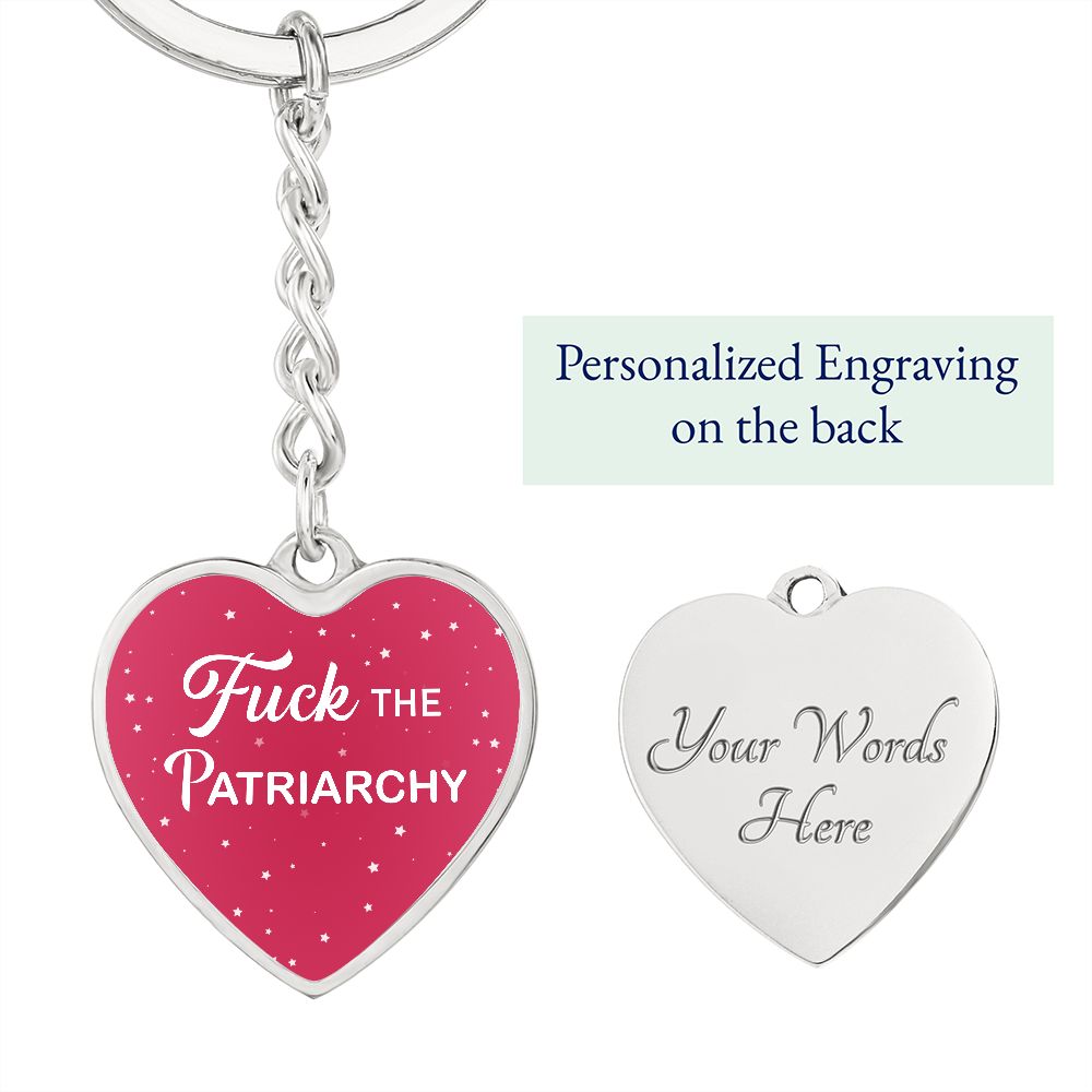 Fuck The Patriarchy Keychain