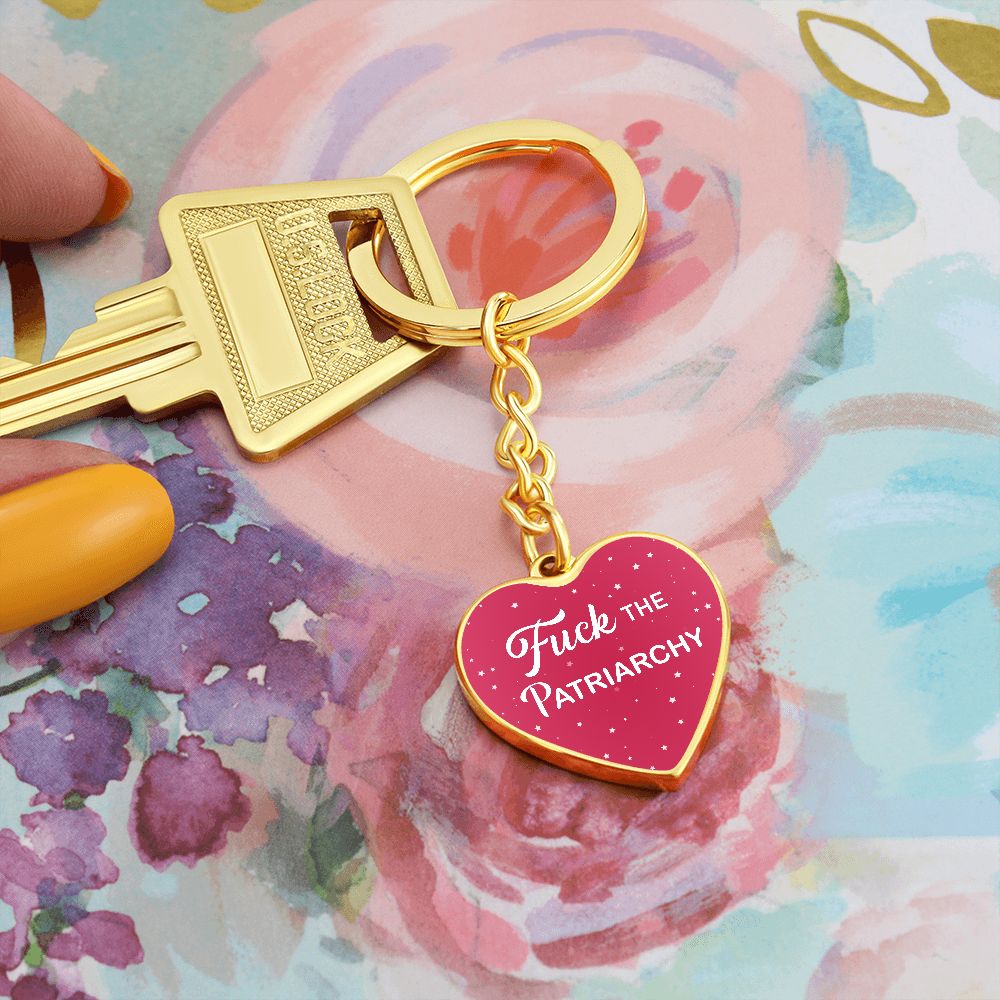 Fuck The Patriarchy Keychain