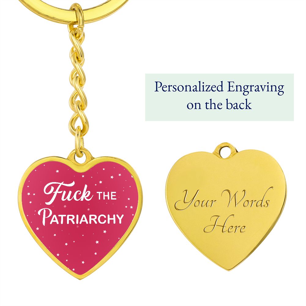 Fuck The Patriarchy Keychain