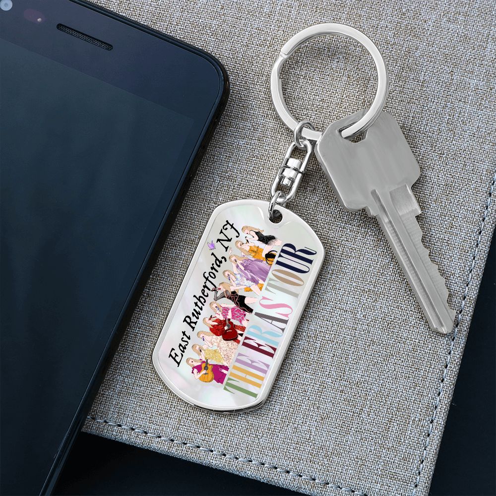 ERAS TOUR Keychain | Swiftie Fan