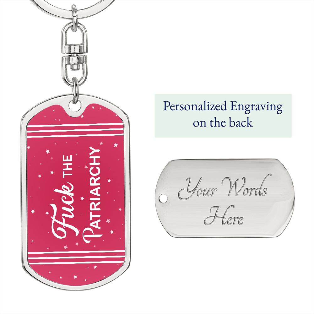 Patriarchy Key Chain