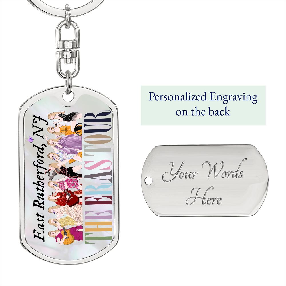 ERAS TOUR Keychain | Swiftie Fan