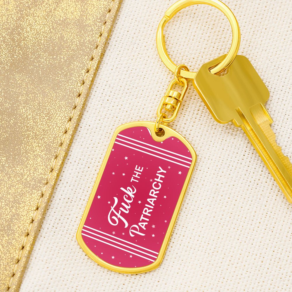 Patriarchy Key Chain