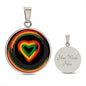 Juneteenth Love Circler Pendant