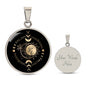 Moon Phases Pendant Necklace