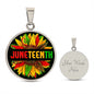 Juneteenth Flower Circle
