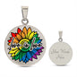 Love Is Love Circle Necklace