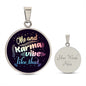 Me and Karma Circle Necklace