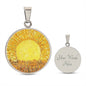 Van Gogh Sunshine & Sunflowers Pendant Necklace