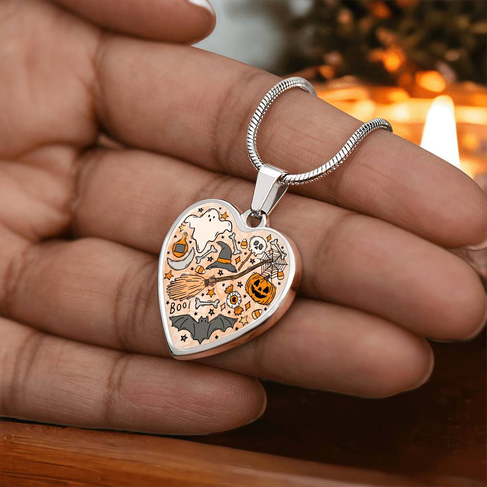 Love Halloween Pendant