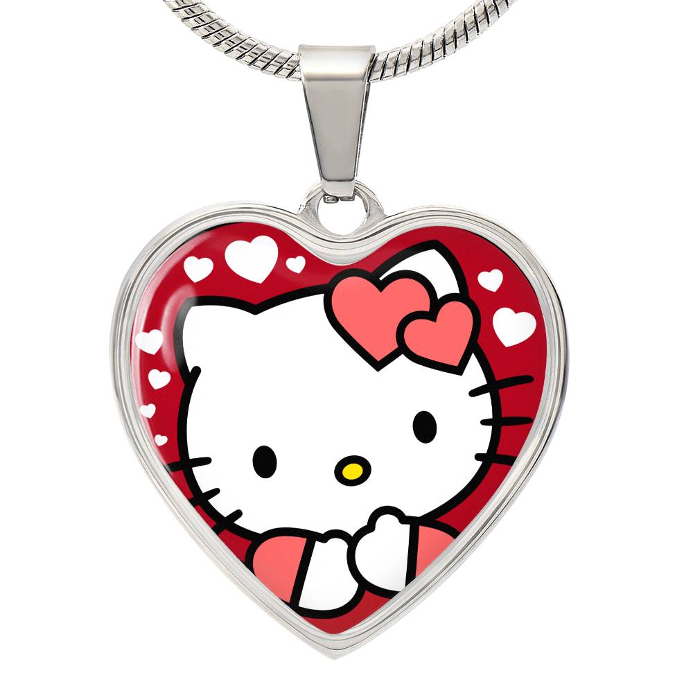 Personalized HK Heart Pendant Necklace