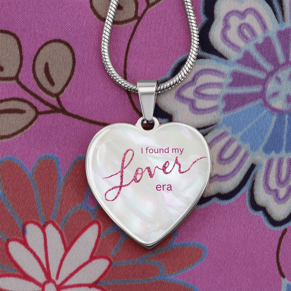 I Found My Lover Era Heart Pendant