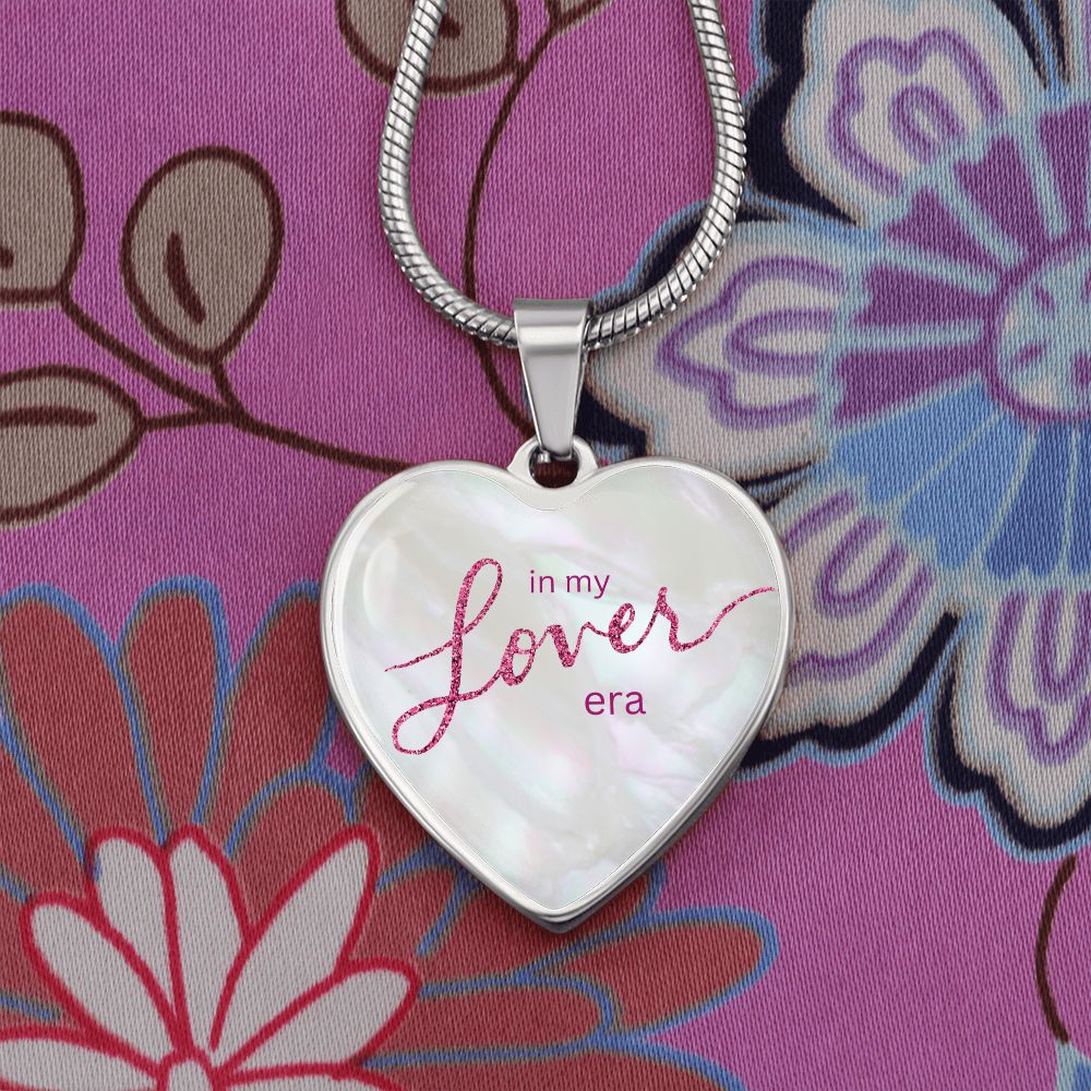In My Lover Era Heart Pendant
