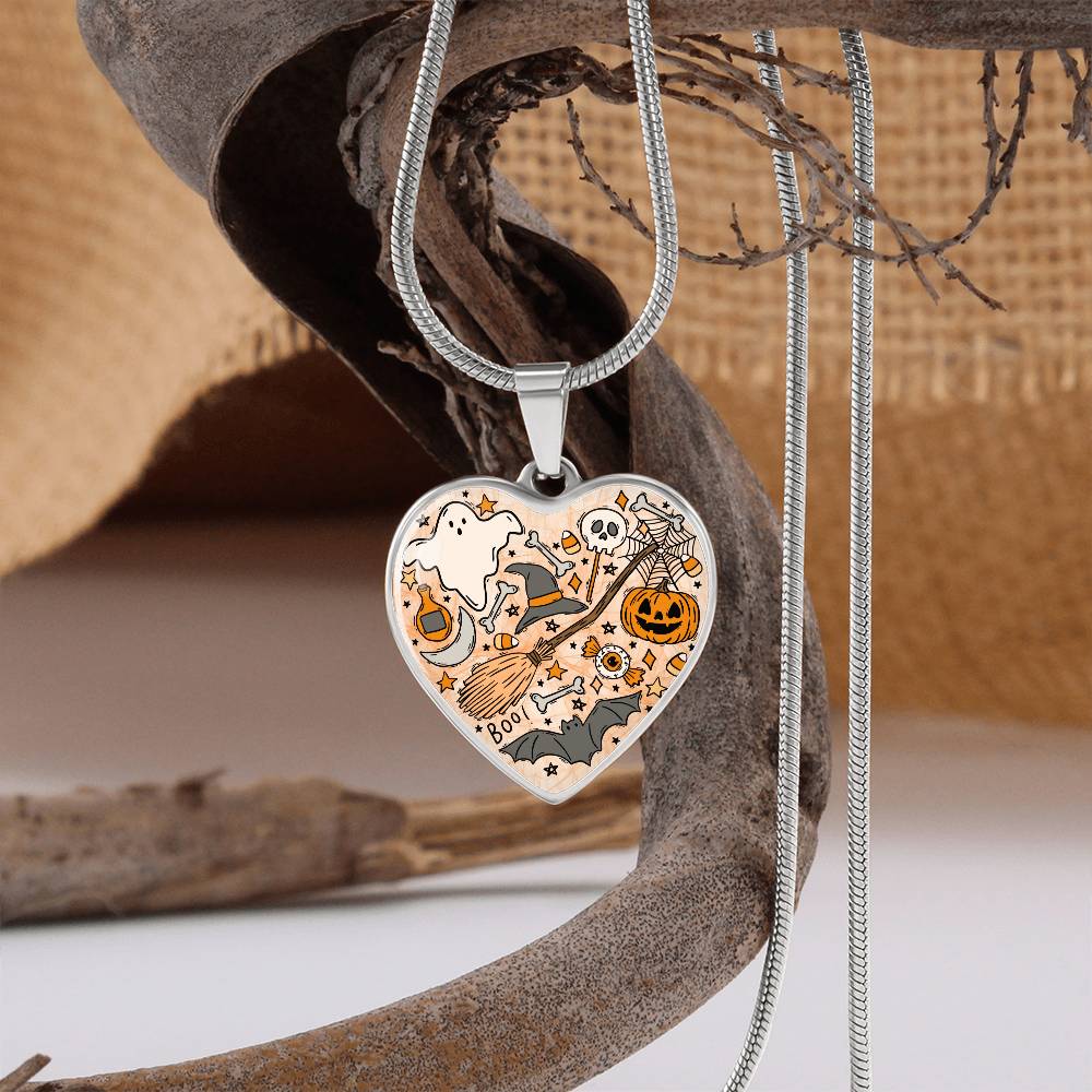 Love Halloween Pendant