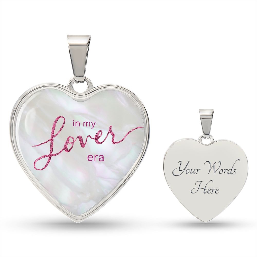 In My Lover Era Heart Pendant