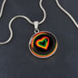 Juneteenth Love Circler Pendant
