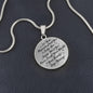 Let Them Misunderstand You Pendant Necklace