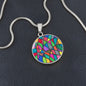 PRIDE LGBTQ+ Stained Glass Pendant Necklace