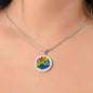 Love Is Love Circle Necklace