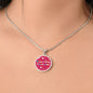 Me And Karma Vibe Like That Circle Pendant Necklace