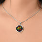 All For Love Love For All Circle Necklace