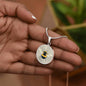 Bee Hive Pendant Necklace