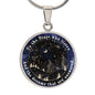 Acotar Circle Pendant Necklace