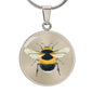 Bee Hive Pendant Necklace