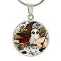 HP Halloween Pendant Necklace