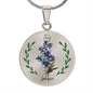 July Larkspur Birth Month Flower