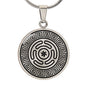 Hekate's Wheel Pendant Necklace