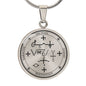 King Solomon Seal Michael Pendant Necklace