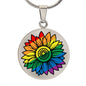 PRIDE Flower Necklace