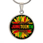 Juneteenth Flower Circle