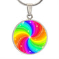 PRIDE LGBTQ+ Cricle Pendant Necklace