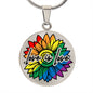 Love Is Love Circle Necklace