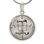 Archangel Gabriel Seal Pendant Necklace