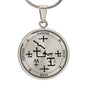 Archangel Samuel Seal Pendant Necklace