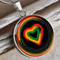 Juneteenth Love Circler Pendant