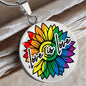 Love Is Love Circle Necklace