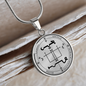 Archangel Gabriel Seal Pendant Necklace