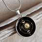Moon Phases Pendant Necklace