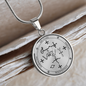 King Solomon Seal Michael Pendant Necklace