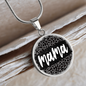Mama Leopard Pendant Necklace