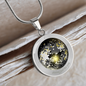 Shinining Just For You Mirrorball Pendant Necklace