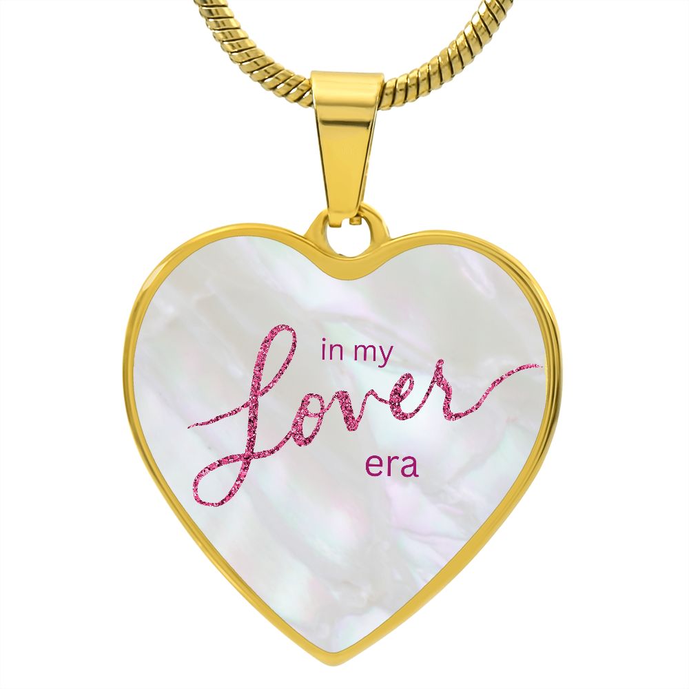 In My Lover Era Heart Pendant