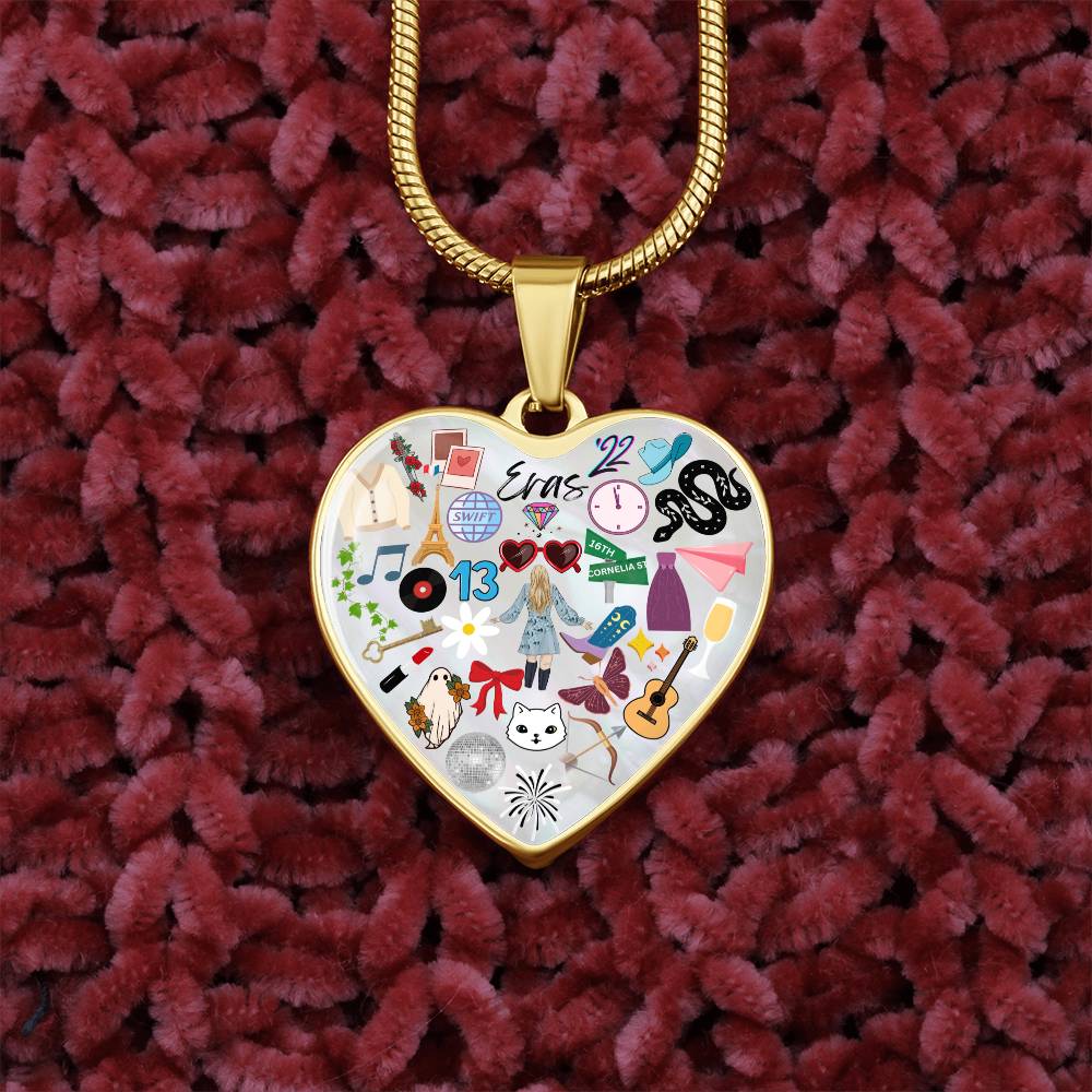 Swiftie Heart Pendant Necklace