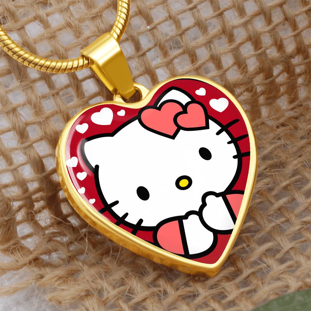 Personalized HK Heart Pendant Necklace