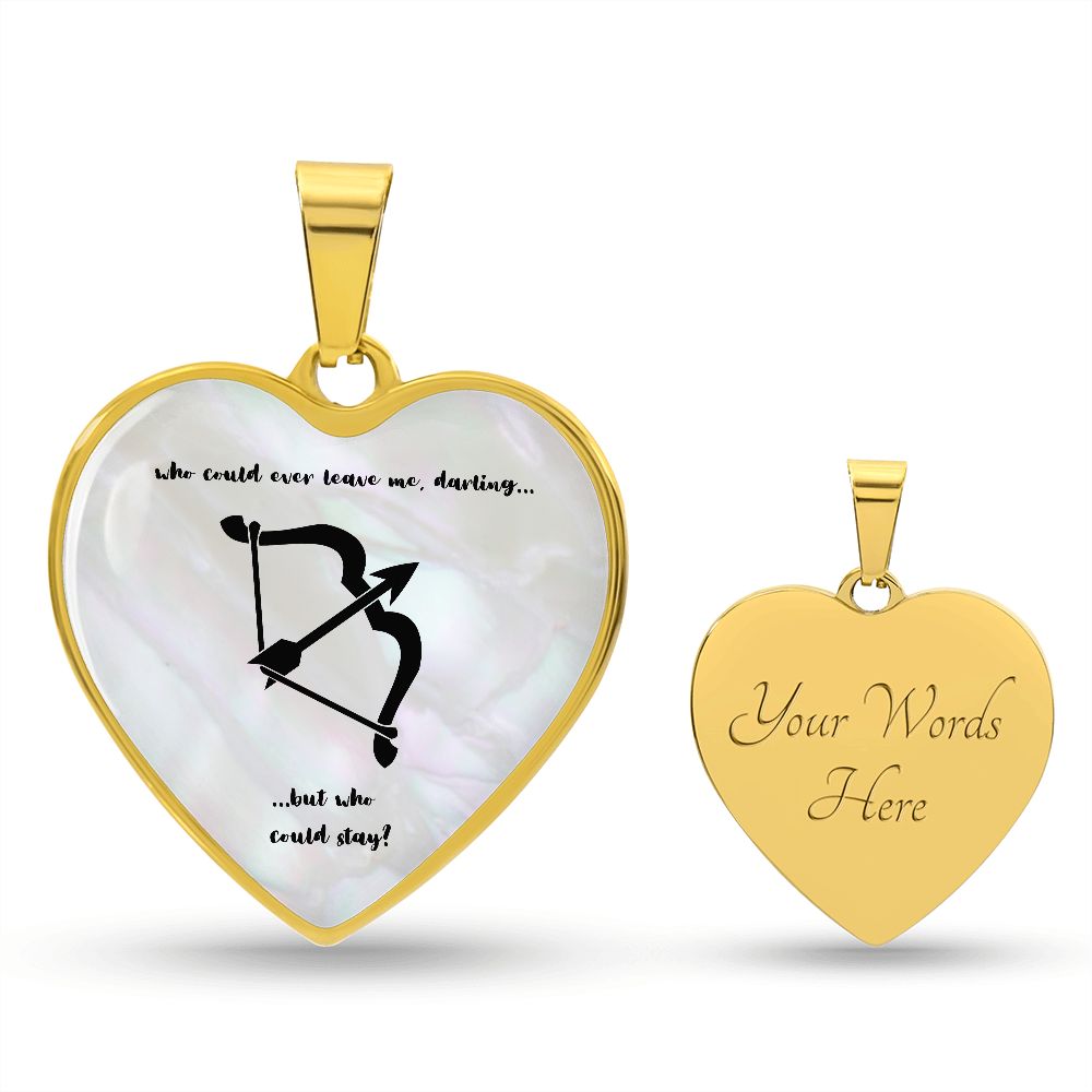 Archer Heart Pendant