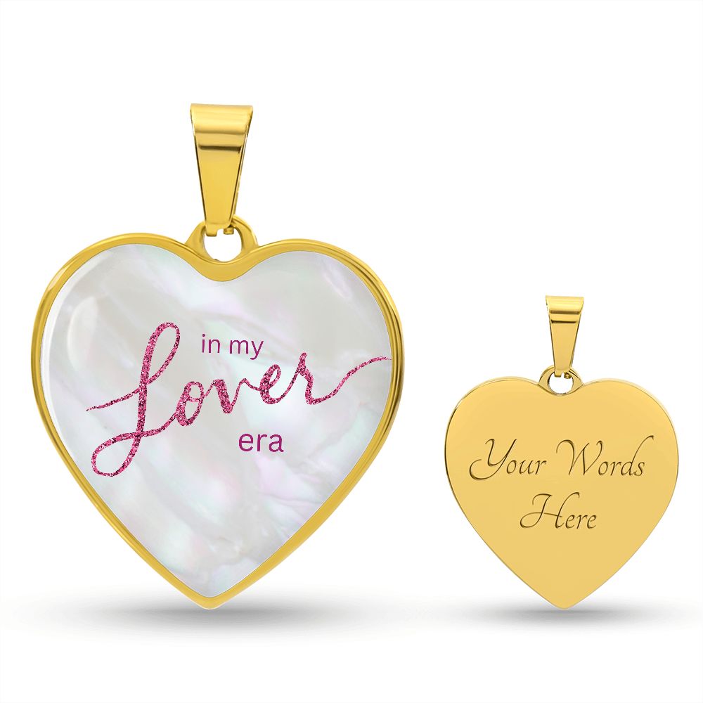 In My Lover Era Heart Pendant